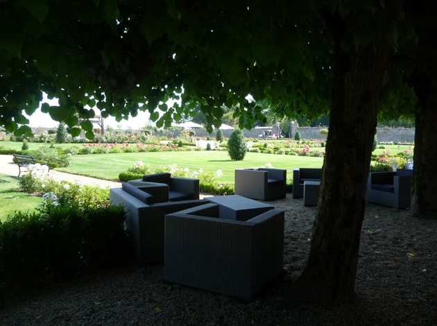 La terrasse extérieure